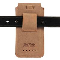 MATADOR Samsung Galaxy S26 Ultra S25 S24 Leder Gürteltasche Braun