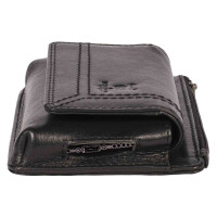 MATADOR Universal Gürteltasche Leder Handytasche bis 6.1 Zoll Schwarz