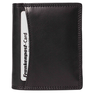 MATADOR MARSEILLE MINI Herren Geldbörse Leder Klein RFID TüV Schwarz