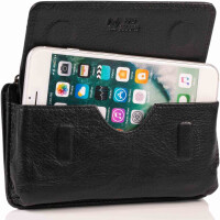 MATADOR BRISBANE 2in1 Gürtel Tasche Handytasche mit Geldbörse 6.9 Zoll Schwarz