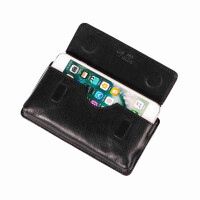 MATADOR BRISBANE 2in1 Gürtel Tasche Handytasche mit Geldbörse 6.9 Zoll Schwarz