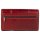 MATADOR Leder Portemonnaie Damen Langbörse 16 Fächer RFID TüV Rot