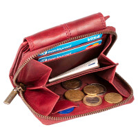 MATADOR SARAGOSSA Leder Damen Portemonnaie Geldbörse Pink