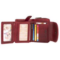 MATADOR SARAGOSSA Leder Damen Portemonnaie Geldbörse Pink