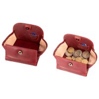 MATADOR WIEN Damen Herren Geldbörse Portemonnaie klein Leder RFID Rot