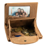 MATADOR TORONTO Herren Leder Portemonnaie Geldbörse Hell-Braun