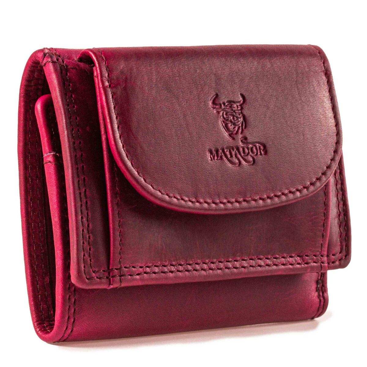 MATADOR Damen Portemonnaie #Murcia - Echtleder Geldbörse Mit RFID Schutz