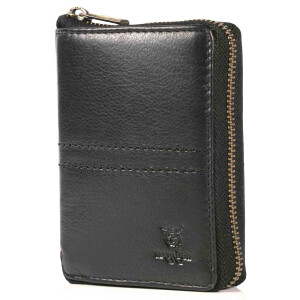 MATADOR CORDOBA Leder Geldbörse Brieftasche Herren RFID Schwarz