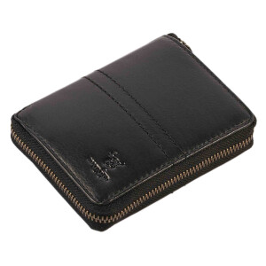 MATADOR CORDOBA Leder Geldbörse Brieftasche Herren RFID Schwarz