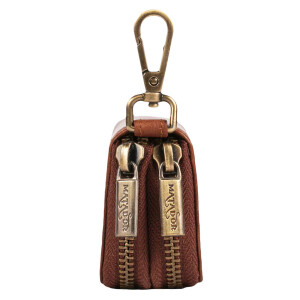 MATADOR Leder Auto-Motorrad-Schlüssel-Tasche-Etui Vintage Braun