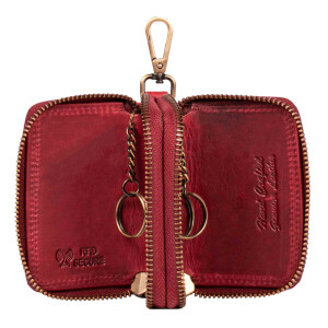 MATADOR Leder Auto-Motorrad-Schlüssel-Tasche-Etui Pink