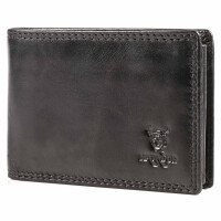 MATADOR BILBAO Herren Leder Geldbörse Portemonnaie RFID Schwarz