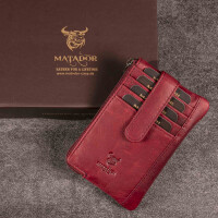 MATADOR BRISTOL Leder Schlüsseltasche Auto Motorrad RFID Pink