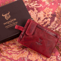 MATADOR CUSCO Leder Schlüsseletui Auto Motorrad RFID Schutz Pink