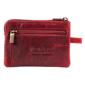 MATADOR CUSCO Leder Schlüsseltasche Schlüssel-Mäppchen RFID Rot