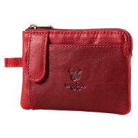 MATADOR CUSCO Leder Schlüsseltasche Schlüssel-Mäppchen RFID Rot