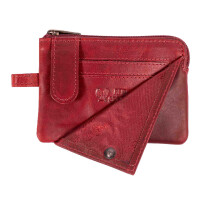 MATADOR CUSCO Leder Schlüsseltasche Schlüssel-Mäppchen RFID Rot