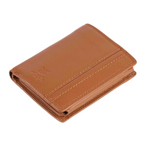 MATADOR RFID Herren Geldbörse Leder Brieftasche TüV Hell-Braun