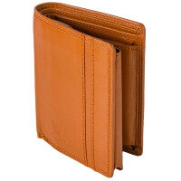 MATADOR RFID Herren Geldbörse Leder Brieftasche TüV Hell-Braun