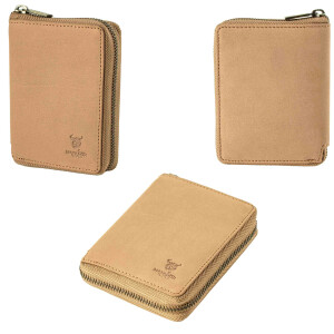 MATADOR EDINBURGH Leder Herren Geldbörse Brieftasche Hell-Braun