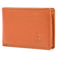 MATADOR BILBAO Herren Leder Portemonnaie RFID TüV Hell-Braun