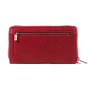 MATADOR CADIZ XL Damen Portemonnaie Leder Geldbörse RFID Pink
