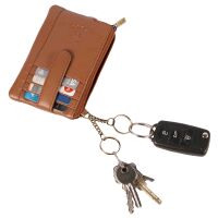 MATADOR BRISTOL Leder Schlüsselmäppchen Auto Motorrad Hell-Braun