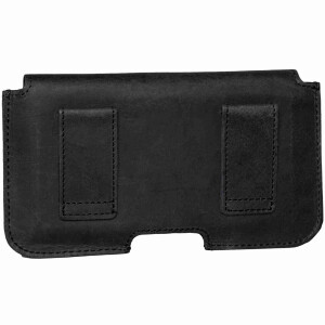 MATADOR Huawei P40 / P40 Lite Leder Quertasche Schlaufe Schwarz