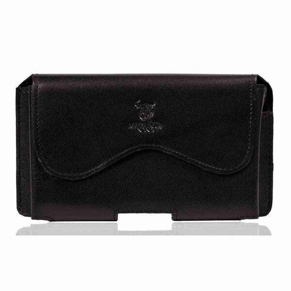 MATADOR Huawei P40 / P40 Lite Leder Hülle Case Tasche Schwarz