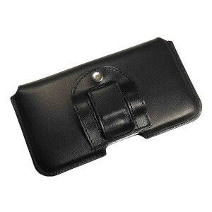 MATADOR Samsung Galaxy S10e Leder Schutztasche Schwarz