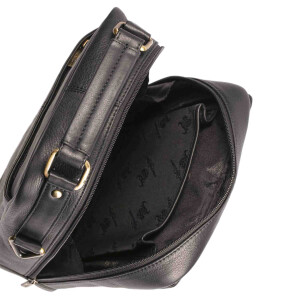 MATADOR Leder Tablettasche 10.5 Zoll Umhängetasche Nappa Schwarz