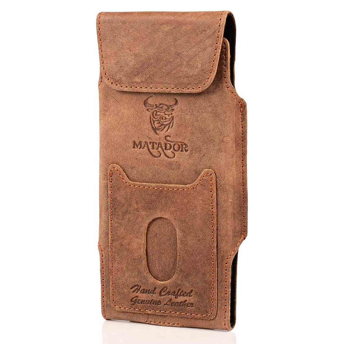 MATADOR Huawei Mate 20 Lite Ledercase Clip Magnet Braun