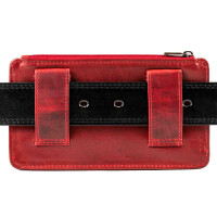 MATADOR BRISBANE Leder Universal Handytasche Magnet 6.9 Zoll Rot