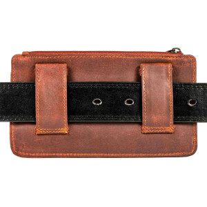 MATADOR BRISBANE Leder Universal Handy-Tasche 6.9 Zoll Braun