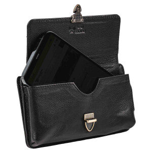MATADOR BRISBANE Leder Universal-Handy-Tasche 6.9 Zoll Schwarz