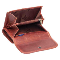 MATADOR Echtleder Geldbörse Damen MIttelgroß XXL RFID TüV