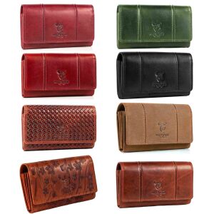 MATADOR BRÜGGE XL Damen Leder Langbörse Luxus...