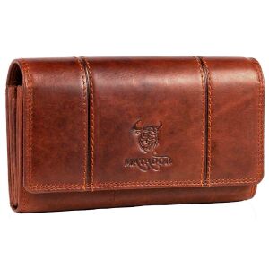 MATADOR BRÜGGE XL Damen Leder Langbörse Luxus Geldbörse RFID