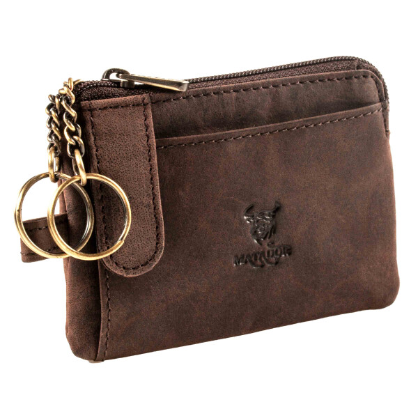 MATADOR CUSCO Leder Schlüsseletui Schlüsseltasche 2 Schlüsselringe