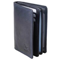 MATADOR Leder Kreditkartenetui PORTO Kreditkartenhülle RFID A7