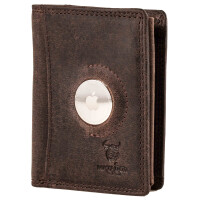 MATADOR Leder Geldbörse Herren Klein AirTag RFID Geschenk-Box