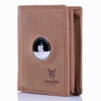 MATADOR Leder Handy Geldbörse Herren Klein AirTag RFID