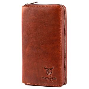 MATADOR GIRONA XL Leder Damen Geldbörse Groß Langbörse Geldbeutel TüV RFID