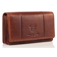 MATADOR VENEDIG Leder Damen Geldbörse Langbörse RFID 18 Farben