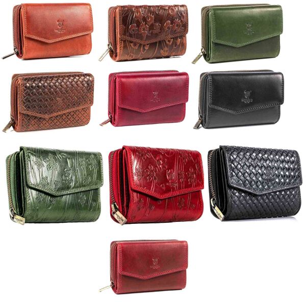 MATADOR SEVILLA Damen Leder Geldbörse Geldtasche 10 Farben