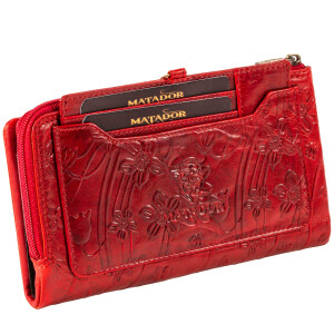 MATADOR PUEBLA Leder Geldbörse Damen Portemonnaie Handyfach 6 Farben