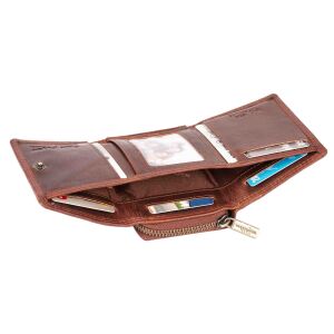 MATADOR CHIQUITO Leder Mini Geldbörse Klein Damen Herren RFID