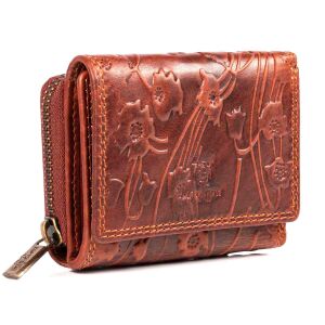 MATADOR CHIQUITO Leder Mini Geldbörse Klein Damen Herren RFID