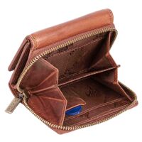 MATADOR CHIQUITO Leder Mini Geldbörse Klein Damen Herren RFID