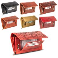 MATADOR PRAG Leder Damen Langbörse Geldbörse RFID TüV 7 Farben